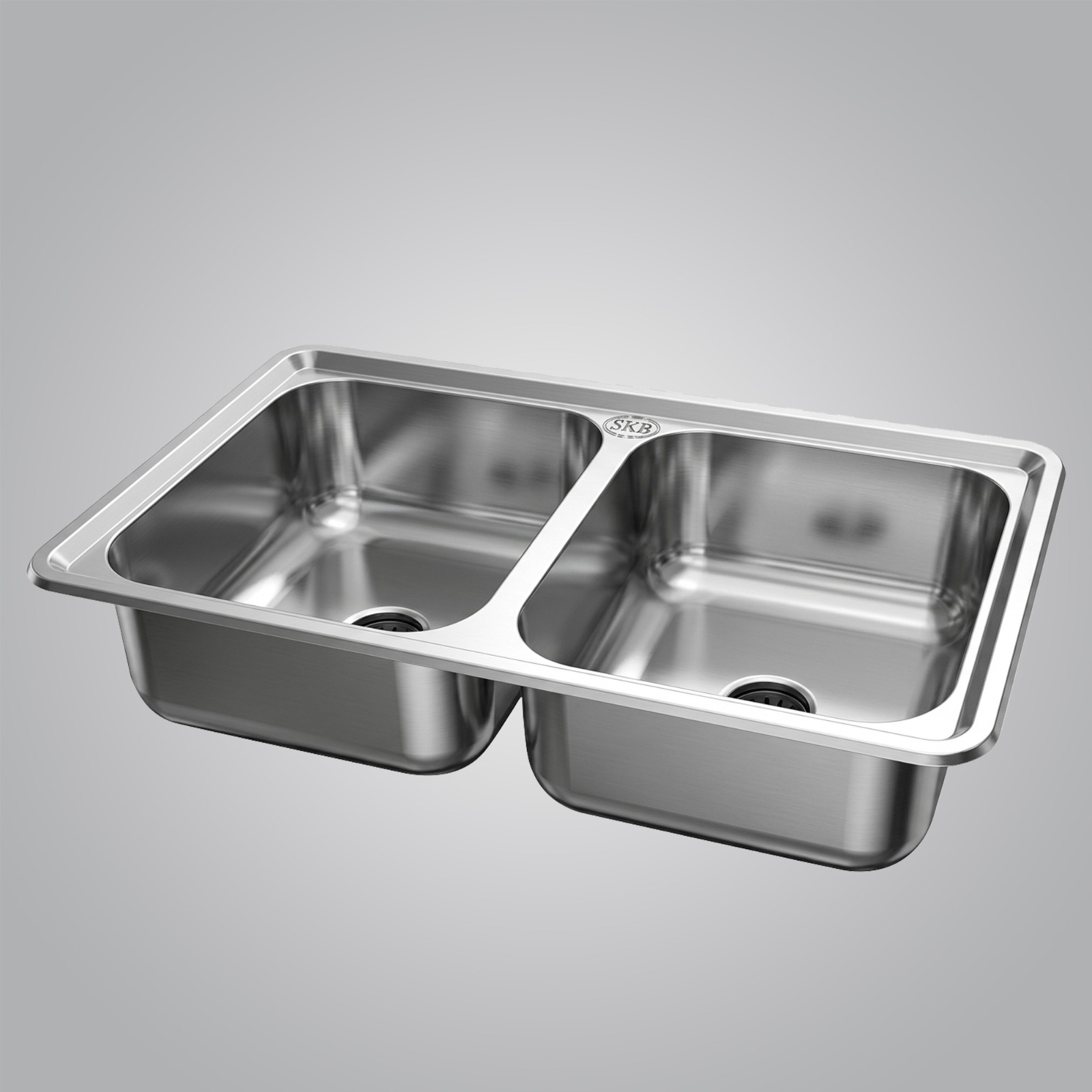 Stainless Steel Double Bowl Kitchen Sink