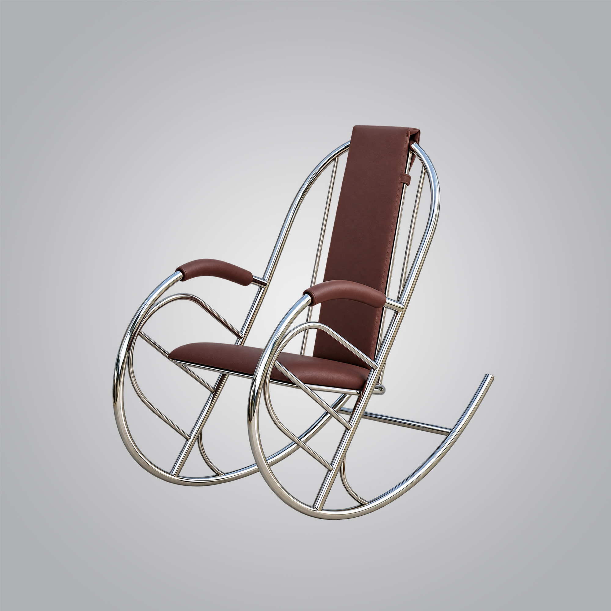 Stainless steel Rocking Chair