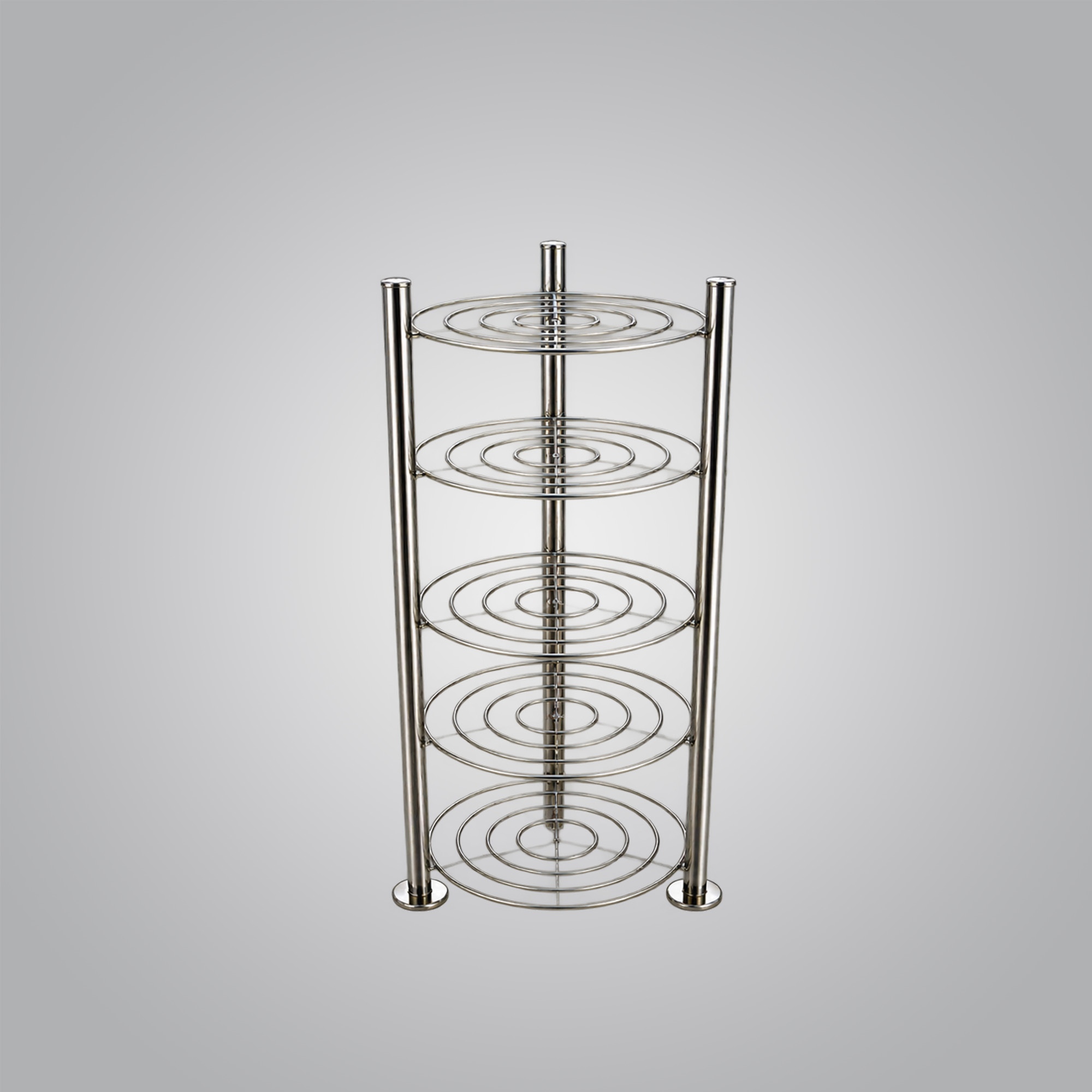 5-tier vertical stainless steel kitchen pot