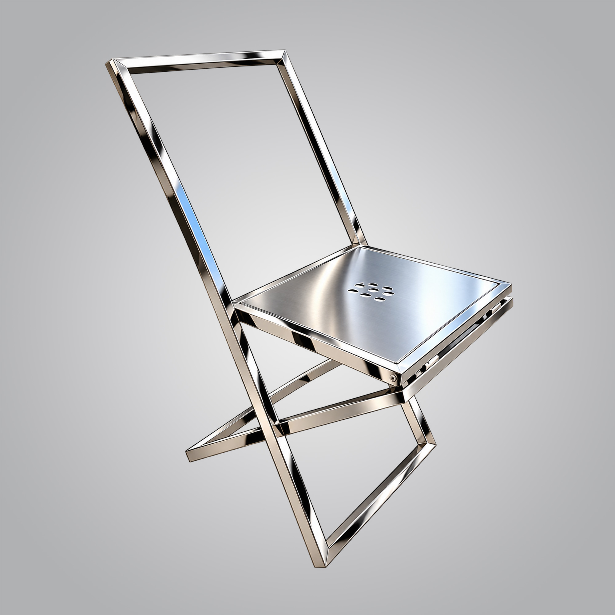Minimalist folding chair