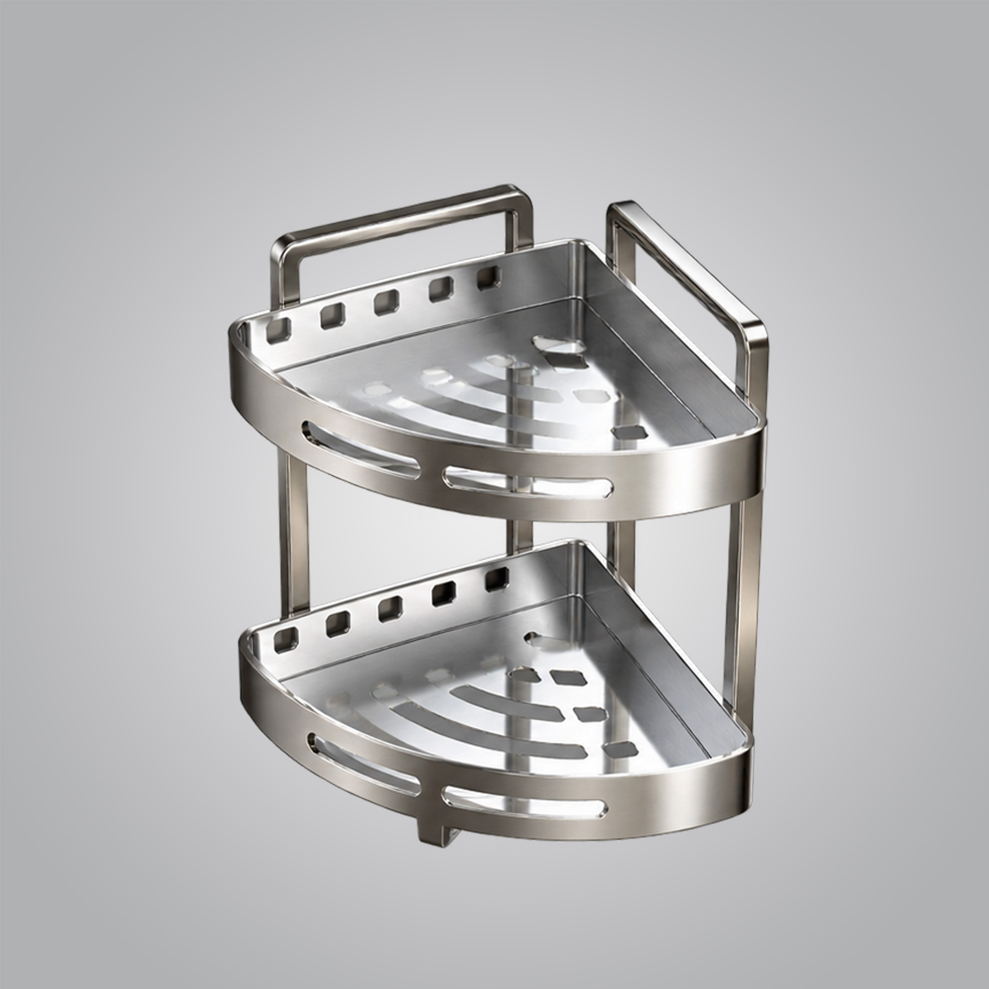 stainless steel multi-purpose corner shower