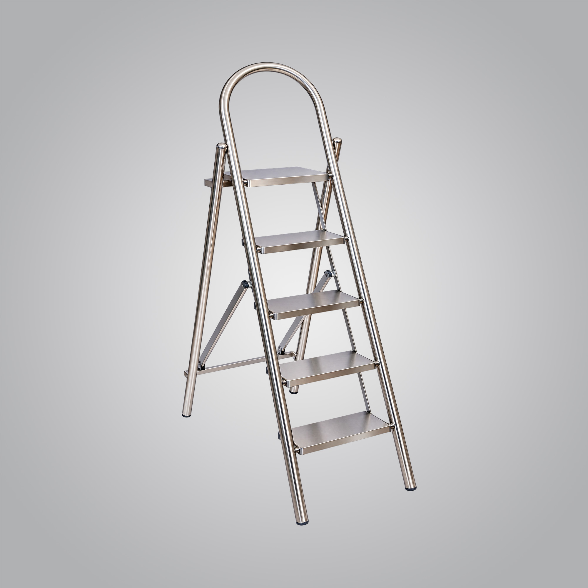 5-step foldable household/utility step ladder