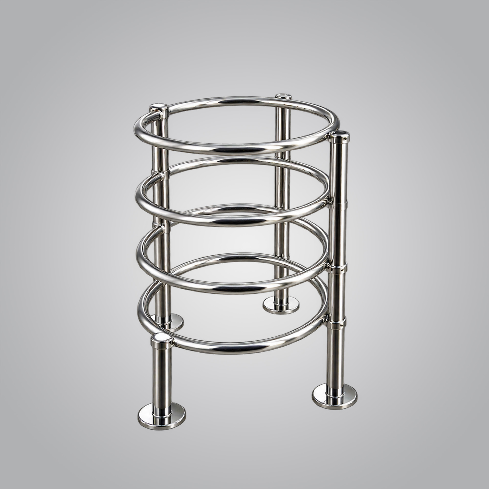 Stainless Steel 5-Layer Pot Rack