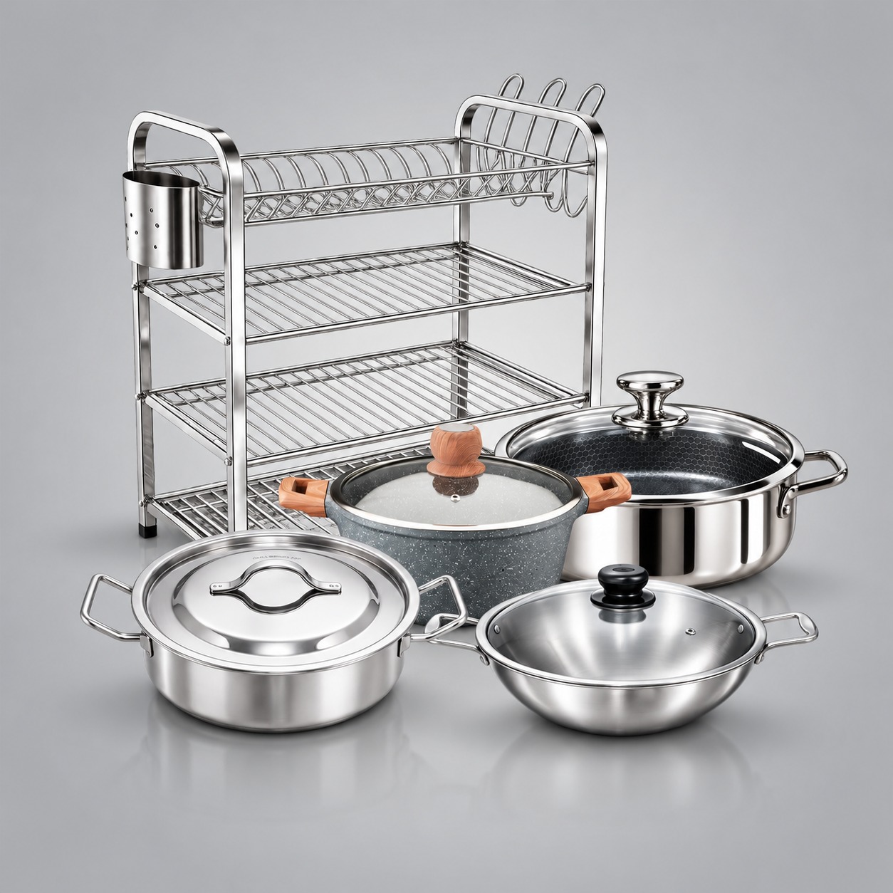 Stainless Steel Kitchen Dish